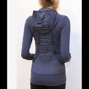 Lululemon pure balance jacket, sz 6, gray